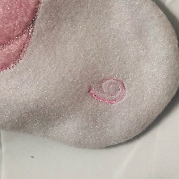 Baby's 1st Christmas Blue and White Embroidered Santa Gnomes Christmas Stocking - Picture 5 of 12